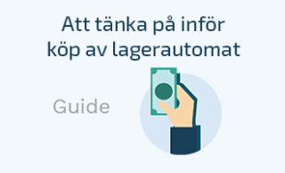 Köp av lagerautomater