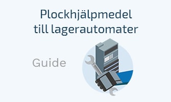 Guide rörande plockhjälpmedel för lagerautomater